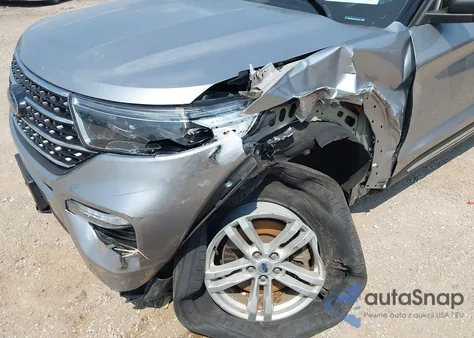 2021 Ford Explorer Xlt from USA, damaged, VIN 1FMSK8DH3MGC14524